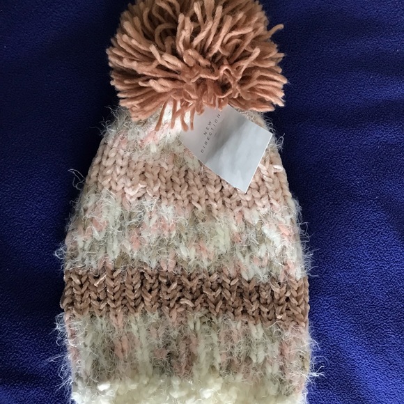 Brand New - Multi Yarn Beanie-light pink - Picture 6 of 6